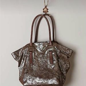 VGUC Anthropologie Holding Horses hobo purse